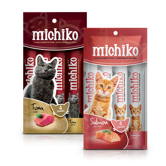 Michiko Sachets Atún y Salmón
