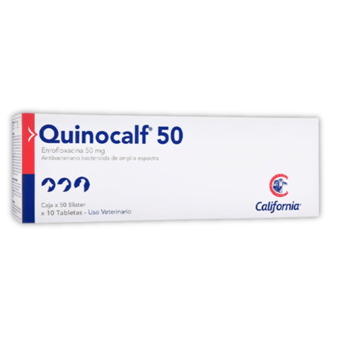 Quinocalf 50 mg (enrofloxacina)